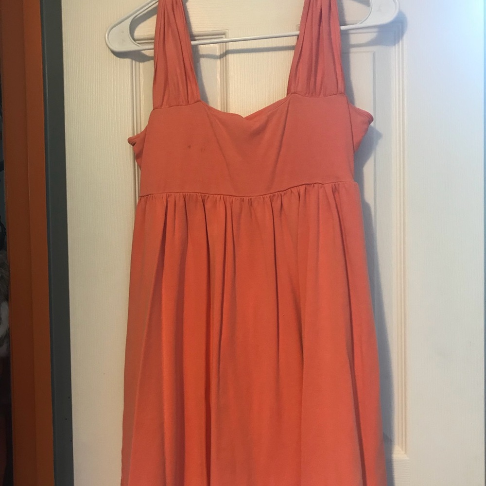 Orange sundress